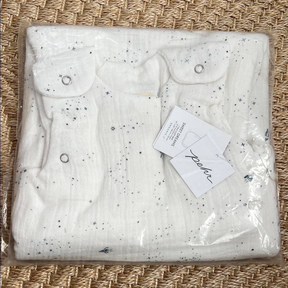 NWT Pehr Organic Cotton Muslin Sleepsack TOG 1.0 (0-9 months)